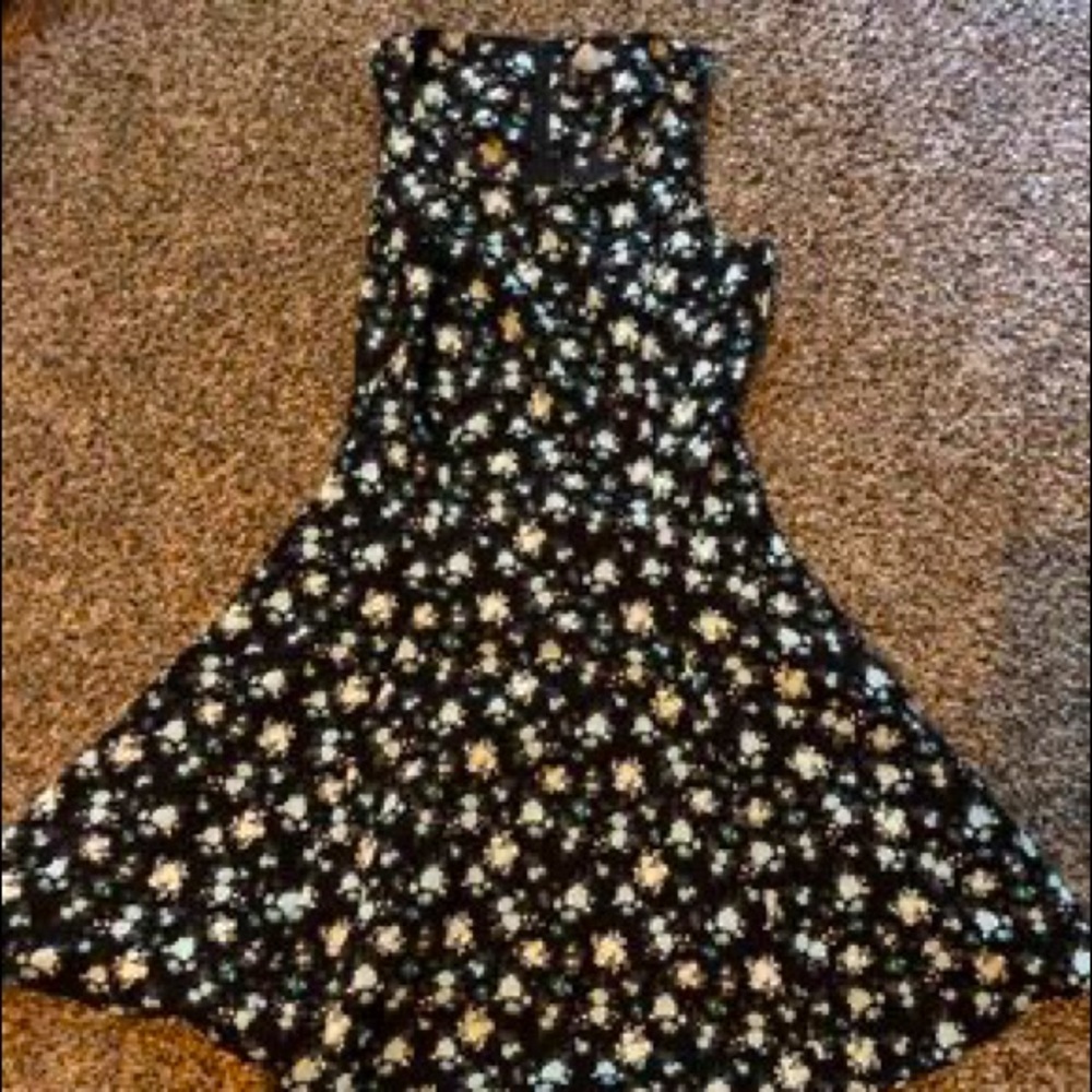 Divided floral dress